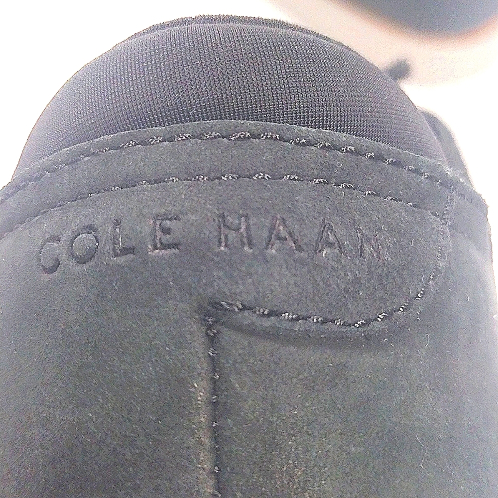 Cole Haan 2.0 ZEROGRAND LASER WING Black Leather Oxfords Loafers Size‎ 10.5 Wide - Picture 12 of 15